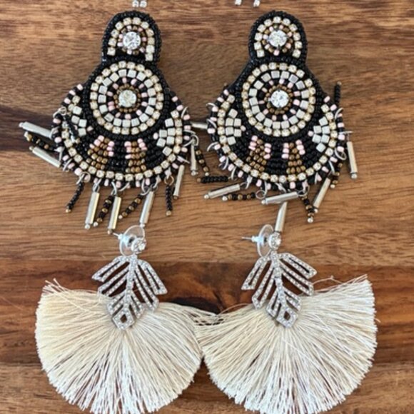 Set of 2 Express Statement Earrings - Picture 3 of 3